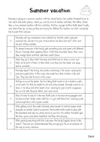 Vorschau - Arbeitsblätter - A story walk - Summer vacation (2-fach differenziert) - Seite 2