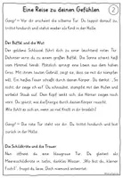 Vorschau - Unterrichtsreihen - Gefühle Fantasiereise Kl. 3-6 mit Aufgaben & Tafelmaterial - Seite 2
