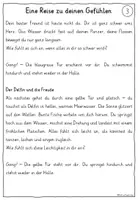 Vorschau - Unterrichtsreihen - Gefühle Fantasiereise Kl. 3-6 mit Aufgaben & Tafelmaterial - Seite 3