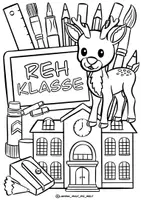 Vorschau - Arbeitsblätter - Klassentier Materialpaket "Reh" / Rehklasse (inkl. Clipart!) - Seite 2