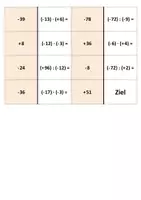 Vorschau - Spiele - Domino Multiplikation und Division von Rationalen Zahlen - Seite 1