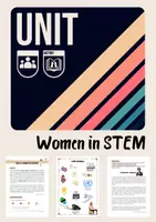 Aperçu - Préparation de séquence / Séquence complète - Women in STEM : séquence d'anglais pour 3ᵉ ! - Page de couverture