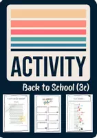 Aperçu - Préparation de séance / Séance complète - BACK TO SCHOOL – Activité pour le premier cours de 3ᵉ ! - Page de couverture