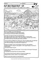 Vorschau - Arbeitsblätter - Lesen Hören Malen HERBST Auf dem Bauernhof - Seite 2