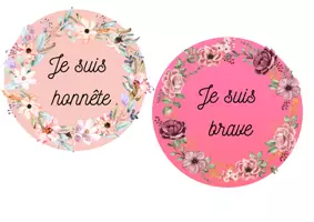 Aperçu - Affichage - Affirmations positives classe cycle 2, 3 thème nature - Page de couverture
