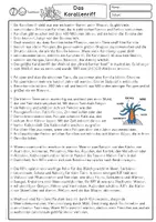 Vorschau - Arbeitsblätter - Das Korallenriff, Sachtext Klasse 3, Klasse 4, DaZ, DaF, Leseverstehen - Seite 1