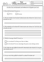 Vorschau - Arbeitsblätter - Das Korallenriff, Sachtext Klasse 3, Klasse 4, DaZ, DaF, Leseverstehen - Seite 3