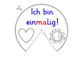 Vorschau - Arbeitsblätter - Ich bin einmalig Klasse 1 und 2 DREHSCHEIBE Religion Ethik - Seite 3