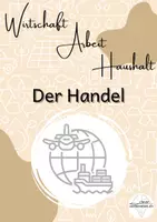 Vorschau - Aufgabenkarten - WAH: Handel - Handelsbilanz der Schweiz - Deckblatt