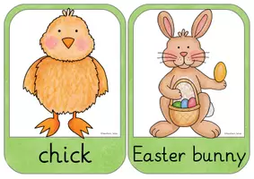 Vorschau - Merkblätter - Flashcards: Easter & Spring - Seite 2