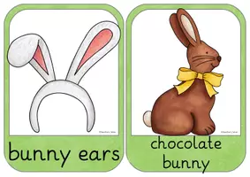 Vorschau - Merkblätter - Flashcards: Easter & Spring - Seite 3