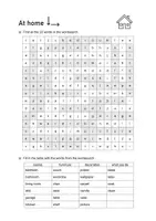 Vorschau - Arbeitsblätter - At Home Word Search: Vocabulary (English) - Seite 2