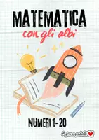 anteprima - Esercizi - MATEMATICA CON GLI ALBI_NUMERI FINO A 20 - Pagina di copertina
