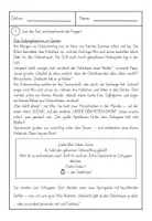 Vorschau - Test - Lesetest zum Thema Ostern Klasse 3 mit Lösung - Seite 1