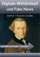 Vorschau - Arbeitsblätter - Digitale Wirklichkeit und Fake News - Deckblatt
