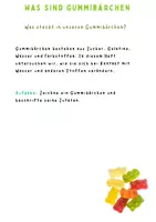 Vorschau - Arbeitsblätter - Gummibärchen‑Experimente Worksheet | Sek I Chemie | 12+ Seiten Praxismaterial - Seite 1