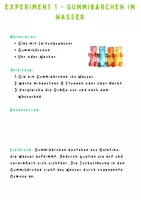 Vorschau - Arbeitsblätter - Gummibärchen‑Experimente Worksheet | Sek I Chemie | 12+ Seiten Praxismaterial - Seite 2