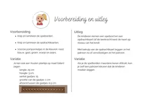 Voorbeeld - Busy box - patronen leggen - Pagina 2