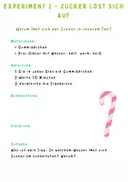 Vorschau - Arbeitsblätter - Süßigkeiten‑Experimente Arbeitsblatt | Sek I Chemie | 10+ Seiten Unterrichtsmaterial - Seite 3