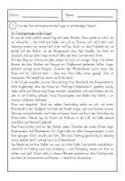 Vorschau - Test - Lesetest zum Thema Frühling Klasse 4 mit Lösung - Seite 1