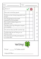 Vorschau - Test - Lesetest zum Thema Frühling Klasse 4 mit Lösung - Seite 3