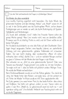 Vorschau - Test - Lesetest zum Thema Fasching Klasse 4 mit Lösung - Seite 1
