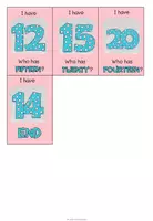 Vorschau - Spiele - Numbers 1-20 - I have ... who has ...? - Seite 3