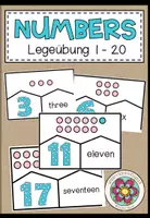 Vorschau - Spiele - NUMBERS 1-20 - Legeübung - Deckblatt