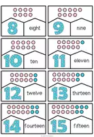 Vorschau - Spiele - NUMBERS 1-20 - Legeübung - Seite 2