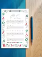 Попередній перегляд - Alphabet Tracing Worksheets | Printables for Kids - Сторінка 3