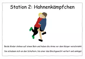 Vorschau - Stundenentwürfe - Unterrichtsentwurf Sport - Ringen und Kämpfen Klasse 3/4 - Seite 1