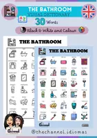 Aperçu - Feuilles d'exercices - HOUSE VOCABULARY – Learning Pack - Page 1