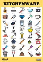 Aperçu - Affichage - KITCHENWARE – Visual Dictionary (40 Words) - Page 1
