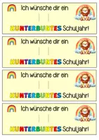 Vorschau - Anderer Materialtyp - Löwenklasse Willkommensgeschenk Regenbogenstift - Seite 1