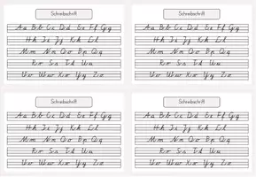 Vorschau - Anderer Materialtyp - Schreibschrift Spicker (SAS) - Seite 3