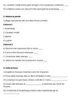 anteprima - Esercizi - La stampa di Gutenberg - Un'invenzione che ha cambiato il mondo - Scheda di lavoro - Pagina 2