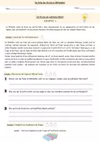 Vorschau - Stationenlernen - Gruppen- und Stationenarbeit Die Rolle der Kirche im Mittelalter - Deckblatt