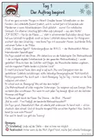 Vorschau - Aufgabenkarten - Bewegter Adventskalender - "Die geheime Weihnachtsagentur" - Seite 2