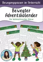 Vorschau - Spiele - Bewegter Adventskalender - "Die Weihnachtsretter-Klasse" - Deckblatt