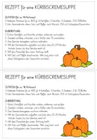 Vorschau - Arbeitsblätter - Kürbissuppe kochen - Kürbis - Sachunterricht - Hefteinträge - Feedback - Seite 3