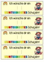 Vorschau - Anderer Materialtyp - Oktopusklasse Willkommensgeschenk Regenbogenstift - Seite 1