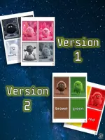 förhandsvisning - Colors Memory Game • 2 Sets • Printables for Kids - sida 1