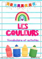 Aperçu - Jeux - Les couleurs - Page de couverture