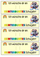 Vorschau - Anderer Materialtyp - Waschbärklasse Willkommensgeschenk Regenbogenstift - Seite 1