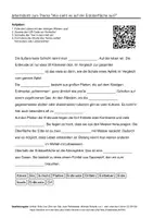 Vorschau - Arbeitsblätter - Arbeitsblätter zum Thema "Wie sieht es auf der Erdoberfläche aus?" + Lösung & MP3 - Deckblatt