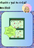 Vorschau - Spiele - ¿Quién o qué no está? - Navidad - Deckblatt