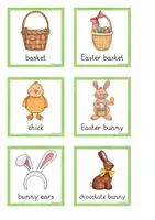 Vorschau - Stationenlernen - Interaktiver Lerntrainer: Easter & Spring (inkl. St Patrick's Day, Ostergeschichte...) - Seite 1