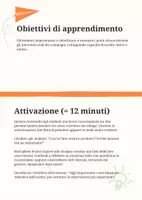 anteprima - Piani di lezione - Annotare i punti chiave di ogni intervento - Pagina 1