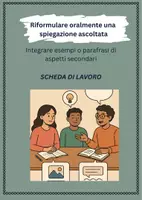 anteprima - Schede informative - Ascolto e comprensione orale (schede di lavoro) - Pagina 1