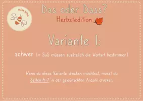 Vorschau - Spiele - Dass oder das? Lesespiel (OHNE Demonstrativpronomen) 📕 - Seite 2
